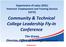 Community & Technical College Leadership Fly-In Conference