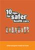 10 safer. tips for health care. what everyone needs to know