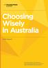 Choosing Wisely in Australia
