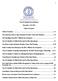 City of Columbia Press Releases. November 1-30, Table of Contents. Table of Contents 1-4