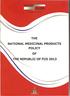 NATIONAL MEDICINAL PRODUCTS POLICY 2013