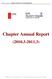 Chapter Annual Report