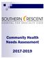 Southern Crescent Hospital for Specialty Care CHNA Table of Contents