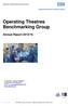 Operating Theatres Benchmarking Group