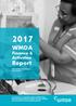 WMDA. Report. Finance & Activities. World Marrow Donor Association