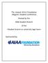The Annual AIAA Foundation <Region> Student Conference Hosted by the AIAA Student Branch of the <Student branch or university logo here>