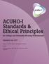 ACUHO-I Standards & Ethical Principles
