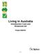 Living in Australia Introduction Card and Showcard set Project NG6295