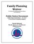 Family Planning Waiver