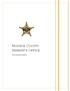 MONROE COUNTY SHERIFF S OFFICE Annual Report