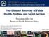 Post-Disaster Recovery of Public Health, Medical and Social Services