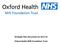 Strategic Plan Document for Oxford Health NHS Foundation Trust