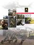 Fiscal Year 2017 United States Army Annual Financial Report 2017 U.S. ARMY CORPS OF ENGINEERS CIVIL WORKS A NATION'S STRENGTH, A PEOPLE'S SECURITY
