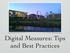 Digital Measures: Tips and Best Practices