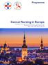 Programme Cancer Nursing in Europe