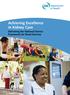 Achieving Excellence in Kidney Care. Delivering the National Service Framework for Renal Services