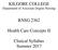 KILGORE COLLEGE Department of Associate Degree Nursing RNSG Health Care Concepts II