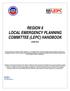 REGION 6 LOCAL EMERGENCY PLANNING COMMITTEE (LEPC) HANDBOOK