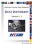 National Trauma Data Standard DATA DICTIONARY. Version 1.2