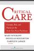 Critical Care Concepts, Role, and Practice for the Acute Care Nurse Practitioner