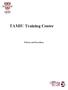 TAMIU Training Center. Policies and Procedures