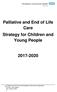 Palliative and End of Life Care Strategy for Children and Young People