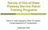 Survey of Out-of-State Freeway Service Patrol Training Programs