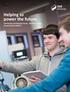 Helping to power the future. Community and Regional Funds - Northern Ireland Annual Review 2016/17