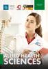 ALLIED HEALTH SCIENCES