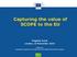 Capturing the value of SCOPE to the EU Flagship Event London, 23 November 2016