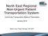North East Regional Non-Urgent Patient Transportation System