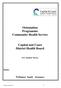 Orientation Programme Community Health Service. Capital and Coast District Health Board