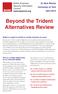 Beyond the Trident Alternatives Review