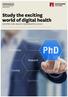 AUSTRALIAN INSTITUTE OF HEALTH INNOVATION Faculty of Medicine and Health Sciences. Study the exciting world of digital health