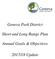 Geneva Park District. Short and Long Range Plan. Annual Goals & Objectives. 2017/18 Update