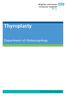 Thyroplasty. Department of Otolaryngology. Patient Information