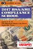 2017 BSA/AML COMPLIANCE SCHOOL