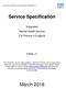 Service Specification