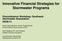 Innovative Financial Strategies for Stormwater Programs