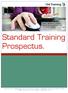 Standard Training Prospectus.