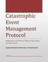 Catastrophic Event Management Protocol