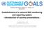 Establishment of a national SDG monitoring and reporting system Introduction of country presentations