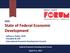 IEDC State of Federal Economic Development. Jeffrey A. Finkle, CEcD President & CEO International Economic Development Council