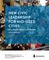 NEW CIVIC LEADERSHIP FOR MID-SIZED CITIES PILLAR NONPROFIT NETWORK IN LONDON