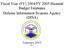 Fiscal Year (FY) 2004/FY 2005 Biennial Budget Estimates Defense Information Systems Agency (DISA) February 2003 DISA - 1