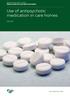 Use of antipsychotic medication in care homes