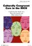 Culturally Congruent Care in the NlCU