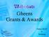 Gheens Grants & Awards
