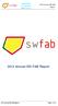 South West Portugal/Spain FAB Initiative Annual SW FAB Report Annual SW FAB Report Page 1 of 16