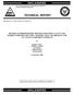 UNCLASSIFIED TECHNICAL REPORT